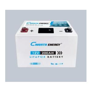 CWORTH ENERGY 200Ah 12V Lithium-Ion Solar Battery