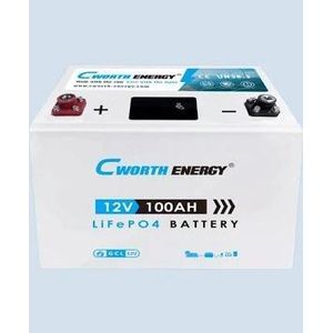 CWORTH ENERGY 100Ah 12V Lithium-Ion Solar Battery