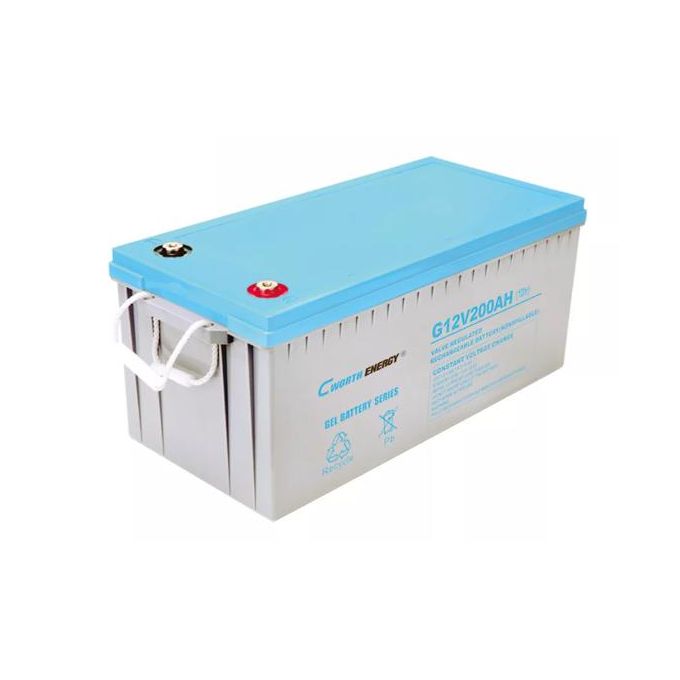CWORTH ENERGY Gel Solar Battery – 12V 200Ah